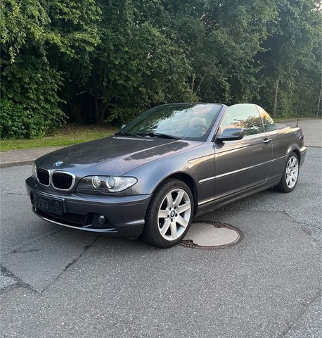 BMW TÜV NEU BMW E46 Cabrio 318CI Ledersitze Ha...