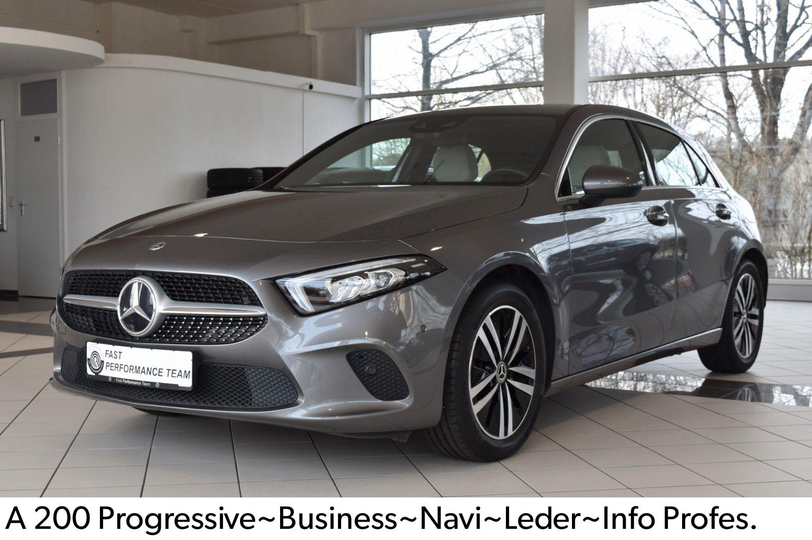 Mercedes-Benz A 200 Progressive~Business~Navi~Leder~Info Prof.