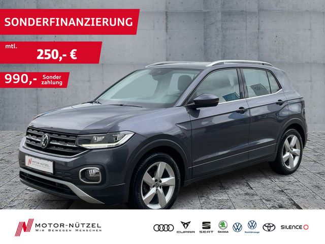 VW T-Cross 1.0 TSI STYLE LED+NAV+ACC+SHZ+2xPDC+AHK