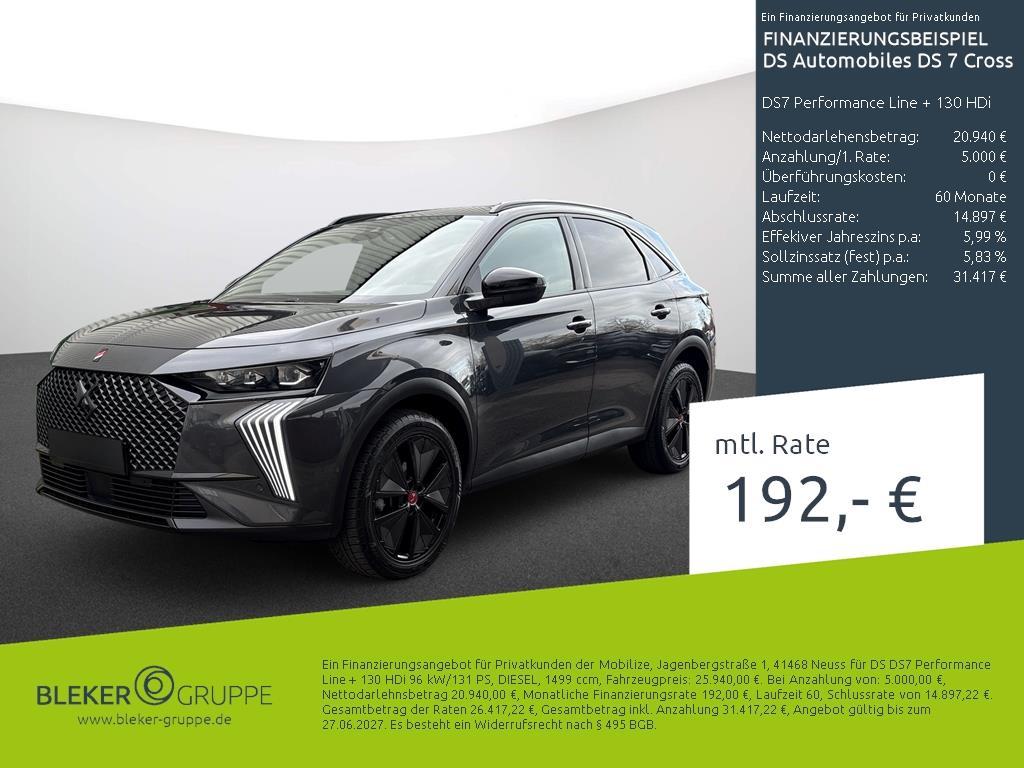 DS Automobiles DS7 Crossback DS7 Performance Line + 130 HDi