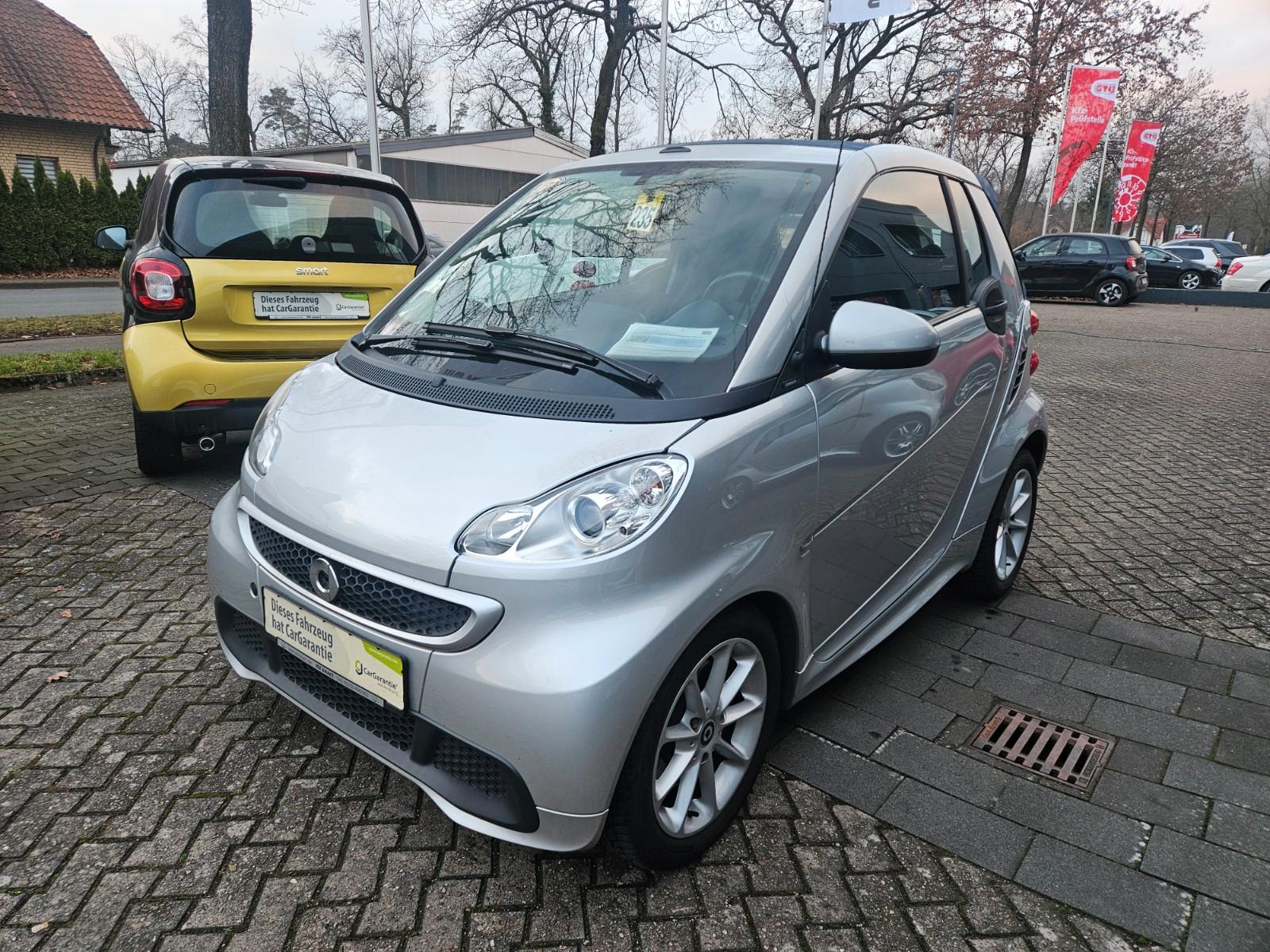 Smart ForTwo Cabrio  MHD Passion Servo Sitzheizung