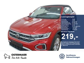 Volkswagen Leasingangebot: Volkswagen T-Roc Cabriolet STYLE 1.5TSI 150PS DSG NP.50T ST
