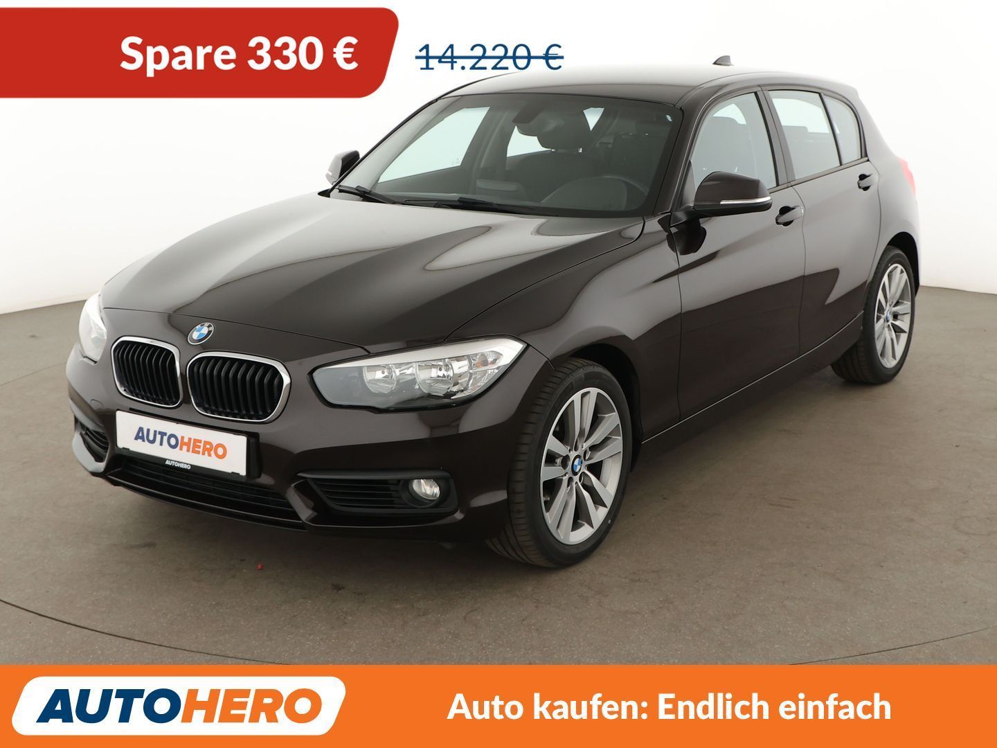 BMW 1er 118d Advantage *NAV*TEMPO*PDC*SHZ*AHK*ALU*