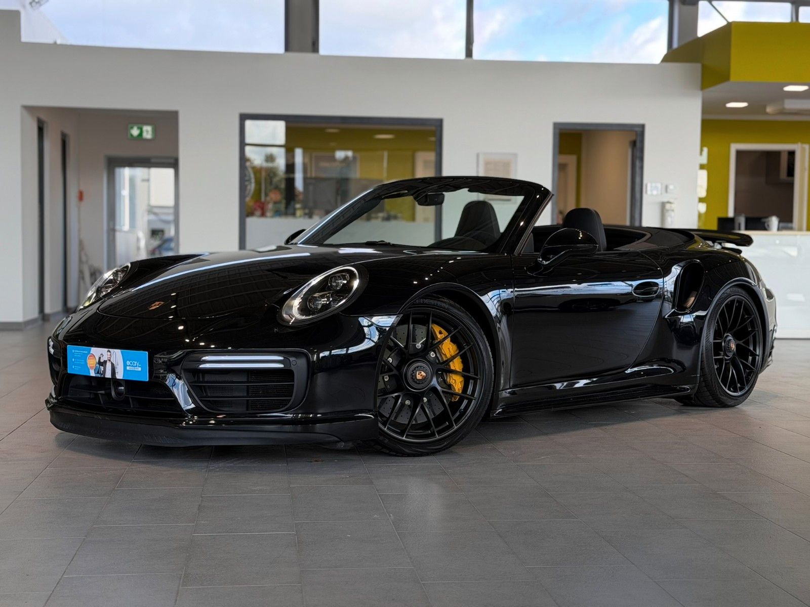 PORSCHE 991 Turbo S Cabriolet Sitzbel.*Burmester*Carbon*