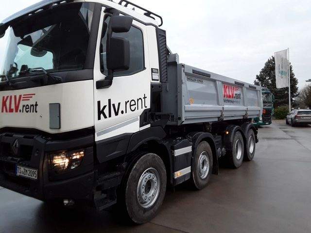 Renault C 480   8x4  Kipper Meiller   Bordmatik