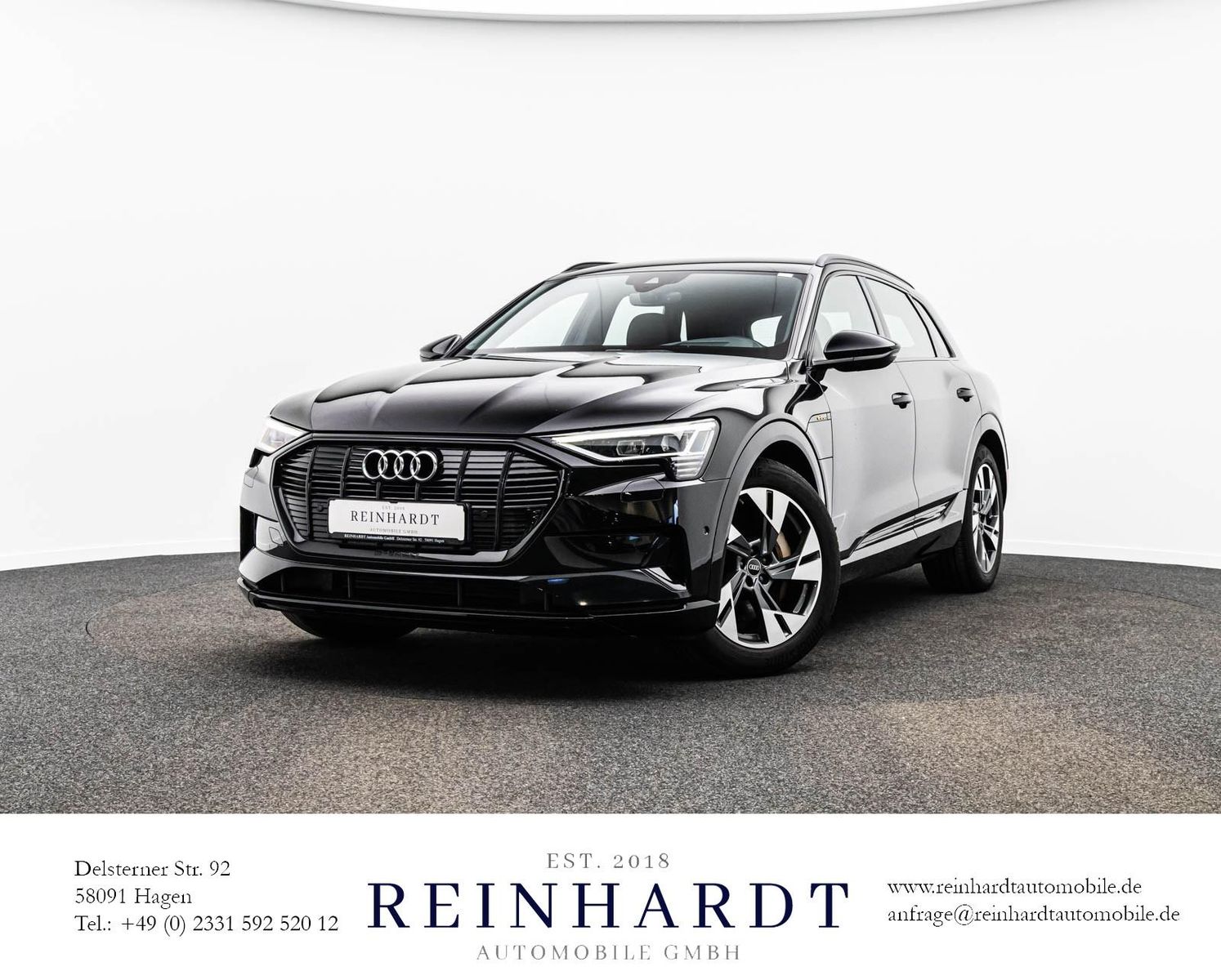 AUDI E-TRON 55 Q ADVANCED BLACK ACC/HuD/NACHT/KAM/SHZ