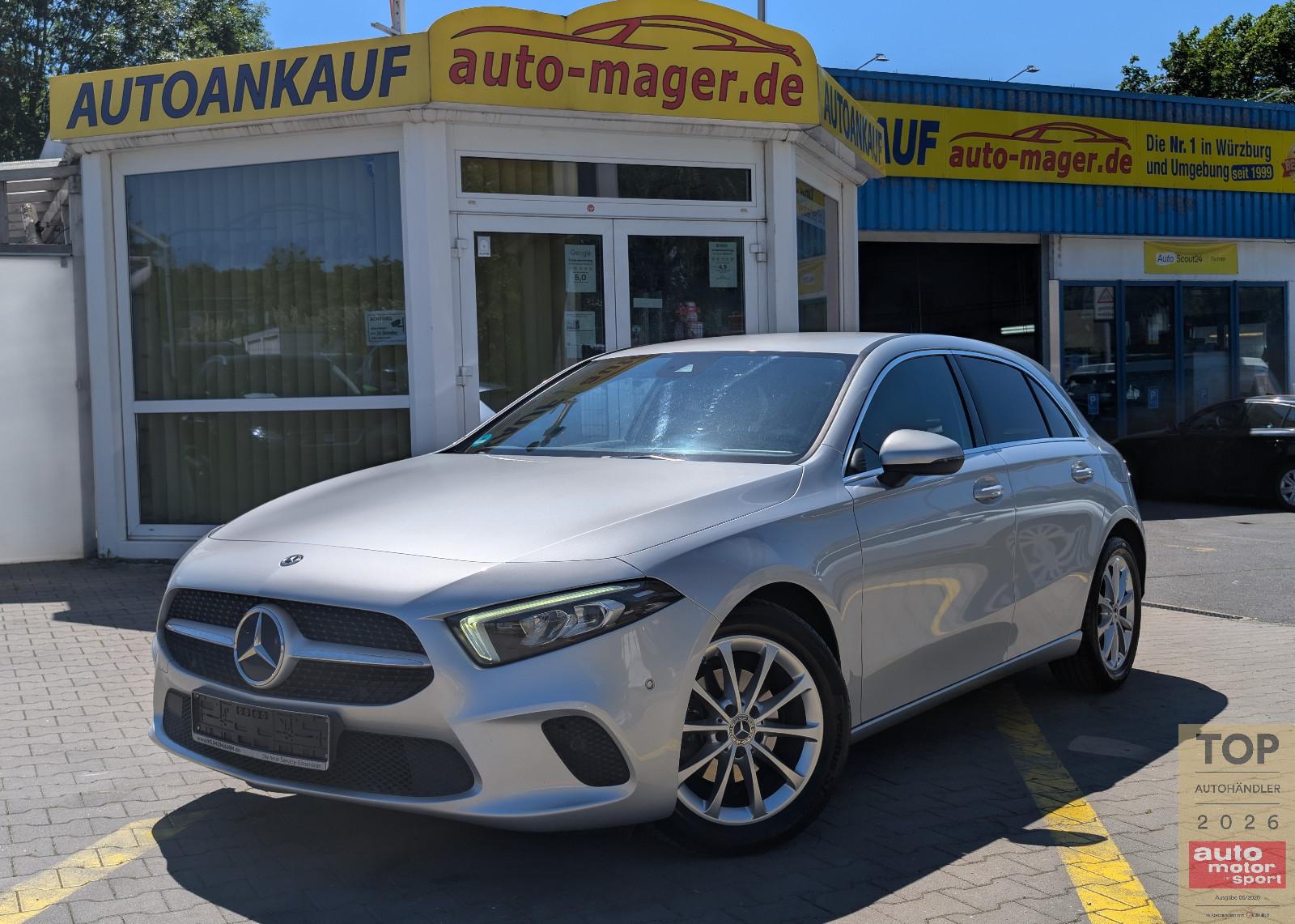 Mercedes-Benz A 180 Progr*1.Hand*Temp*LED*RKam*CarPlay*Virtual