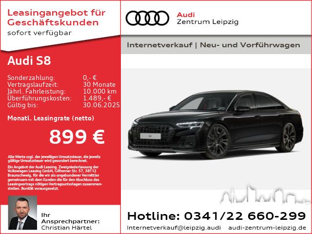 Audi S8 TFSI HD-MATRIX*OLED*AHK*WR*PANO*HuD*StHz*21**
