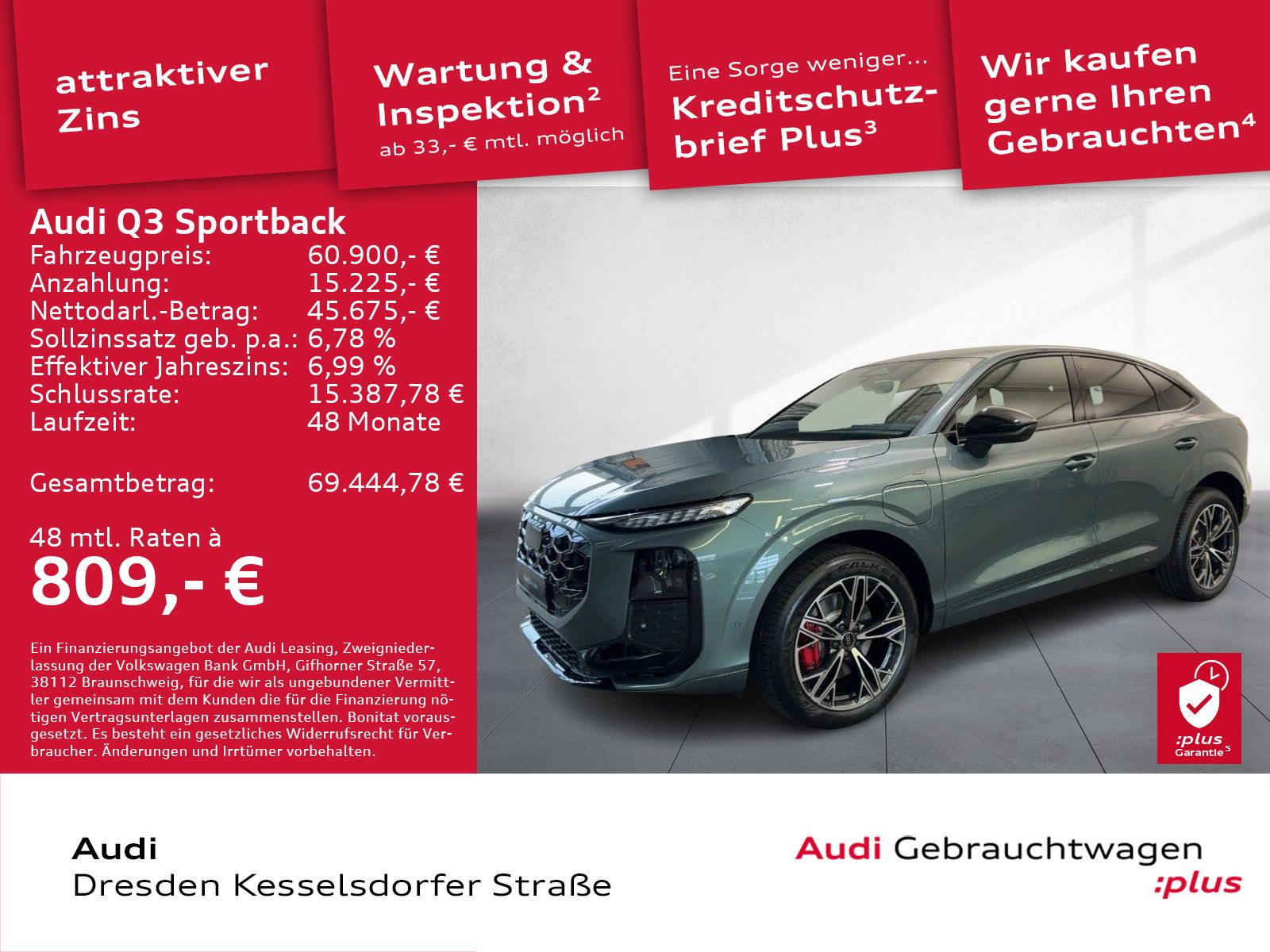 Audi Q3 Sportback e-hybrid 200 kW S tron ic foto 2