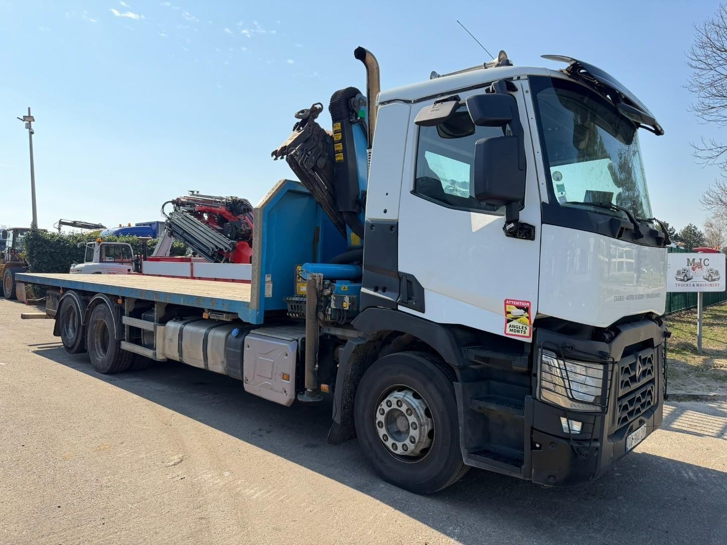 Renault C380 6x2 + KRAN PALFINGER PK18002-EH C (4x) - 8m