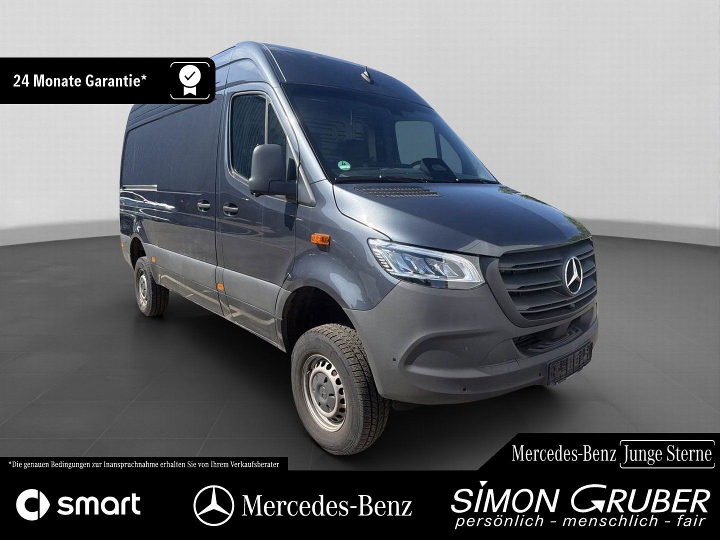 Fahrzeugabbildung Mercedes-Benz Sprinter 319 4*4 PRO hoch Standard L2H2 LED AHK