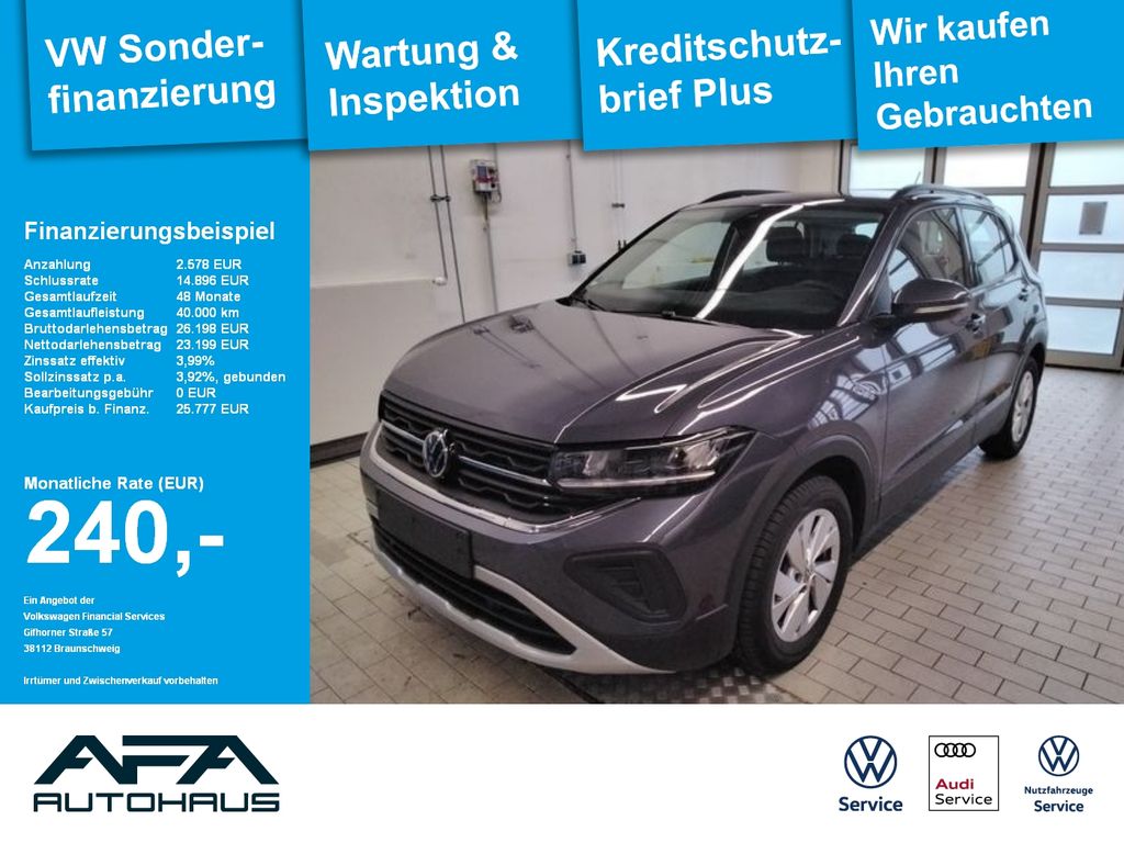 Volkswagen T-Cross 1.0 TSI LIFE AHK*LED*ACC*DC*App-Connect