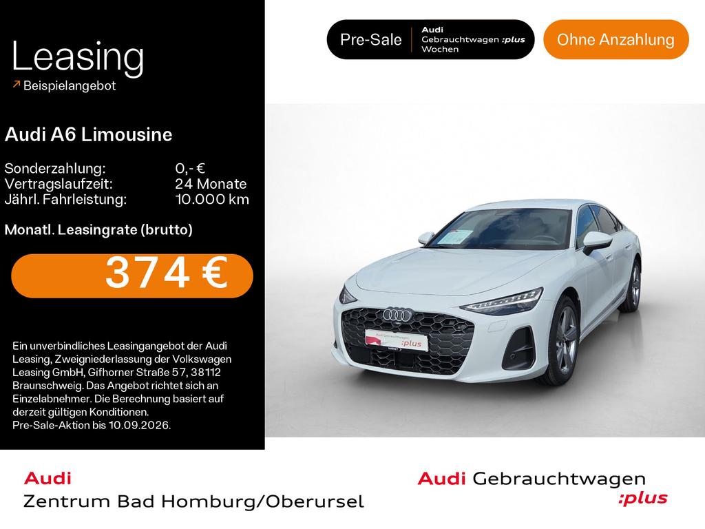 Audi A6 Limousine 40 TDI qu S lineNaviLEDHUDBOV 2026