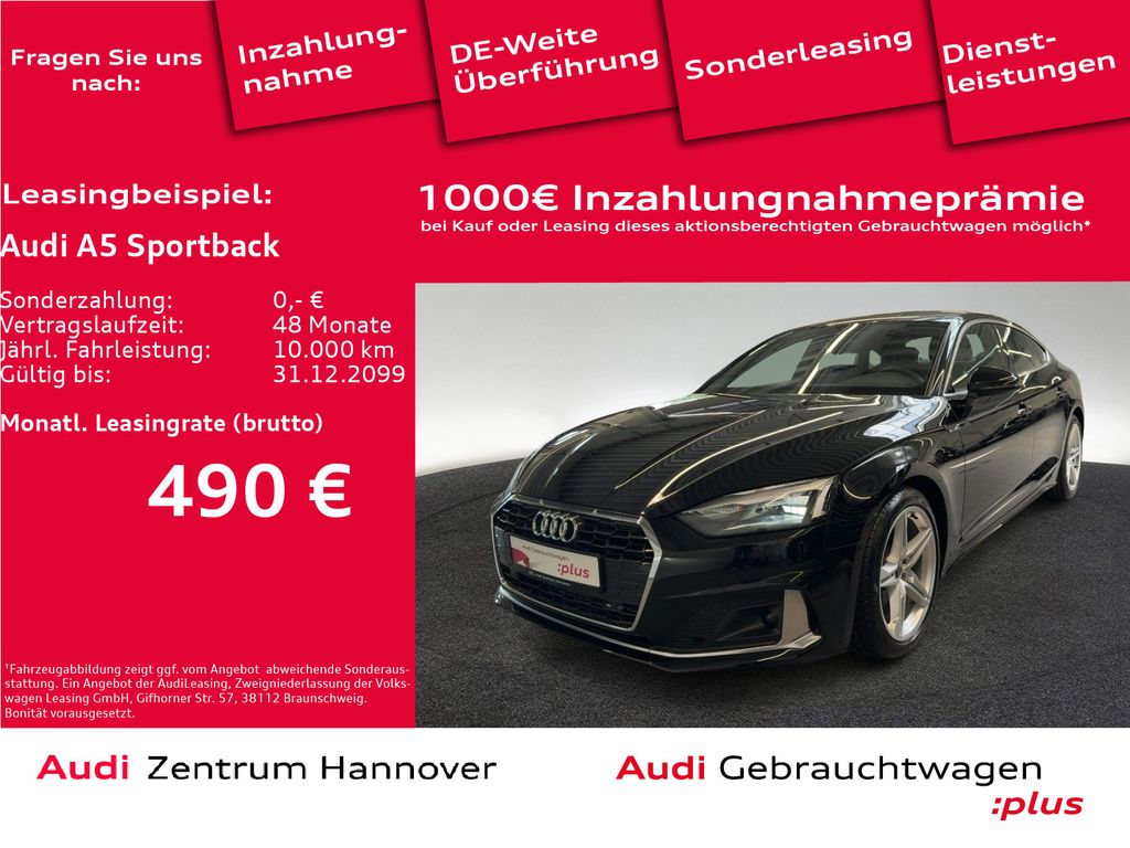 Audi A5 Sportback advanced 35 TFSI LED Navi DAB Teill