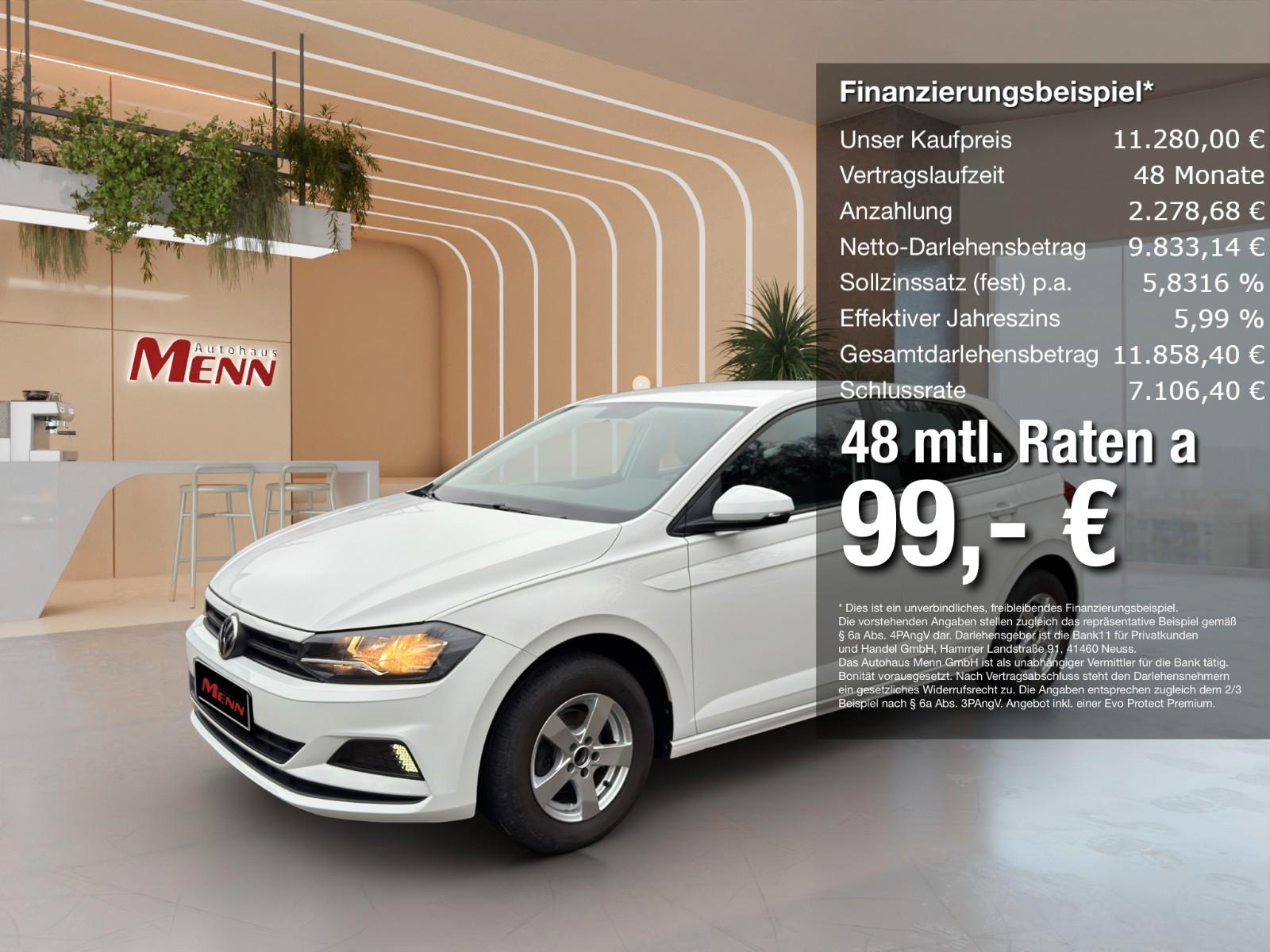 Volkswagen Polo 1.0 Bluetooth Klima Tempomat