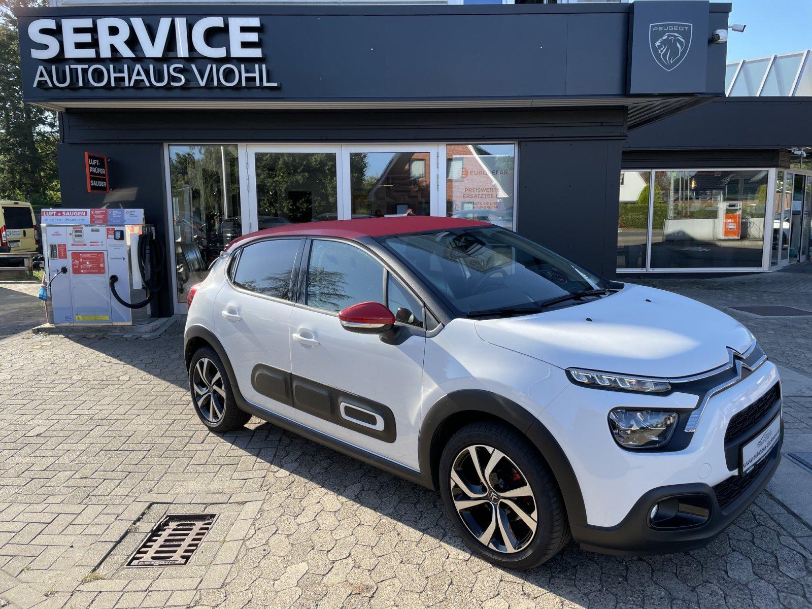 Citroën C3 Pure Tech 110 S&S SHINE PACK Dach in Rot / RF