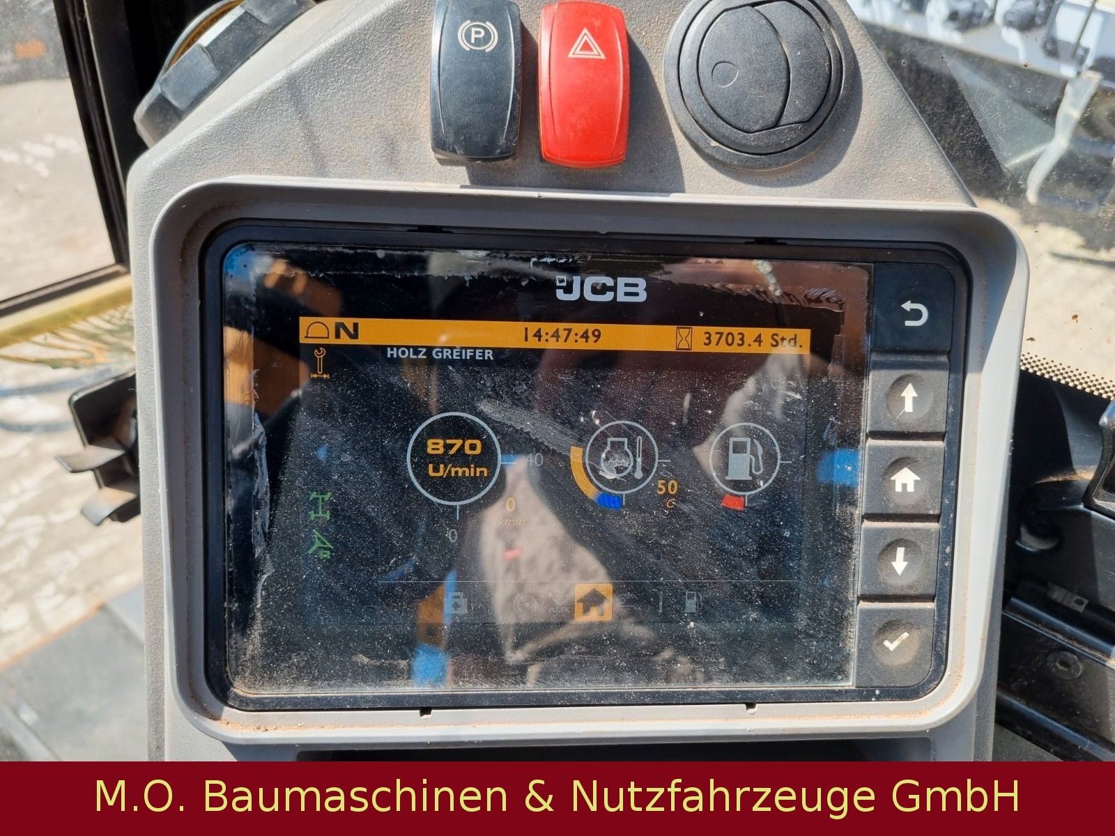 Fahrzeugabbildung JCB 110 W Hydradig / Holzgreifer / 2x Tieflöffel