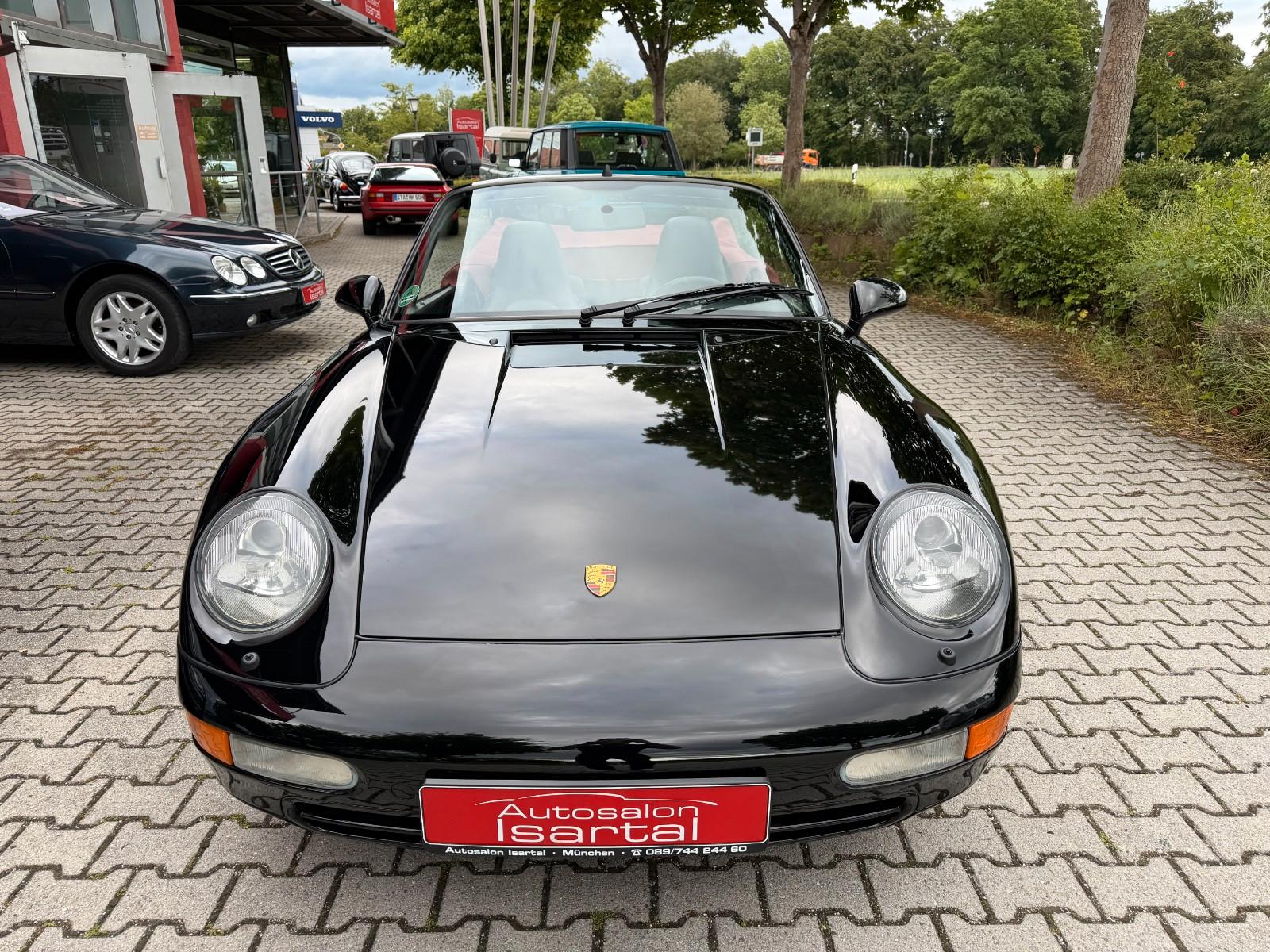 Porsche 993 C2 Cabrio 6-Gg.- 1.dt. Hd. PZ-Scheckheft