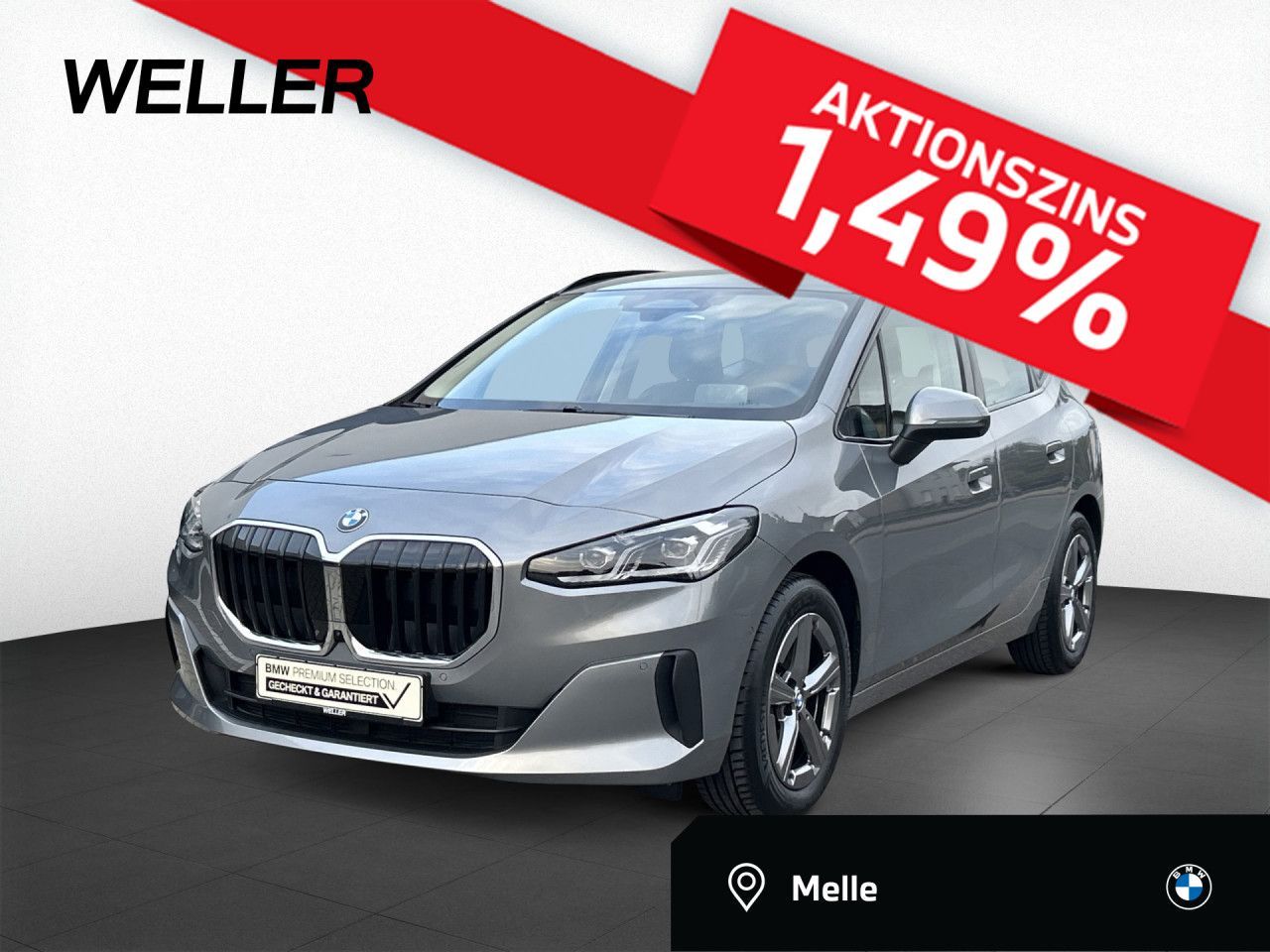 BMW 218i AT 279,-/0Anz DAPro 360° AHK H/K HUD ALED