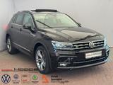 Volkswagen TIGUAN R-LINE 2.0TDI DSG+4M+AHK+PANO+360°VIRT.CO - Volkswagen Tiguan mit Diesel-Antrieb: Vollleder, Beheizbares Lenkrad, Automatik