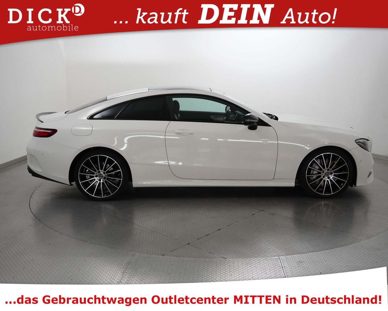 Fahrzeugabbildung Mercedes-Benz E350d Coupe 2X AMG Line NIGHT+PANO+VIRTU+360+VOL
