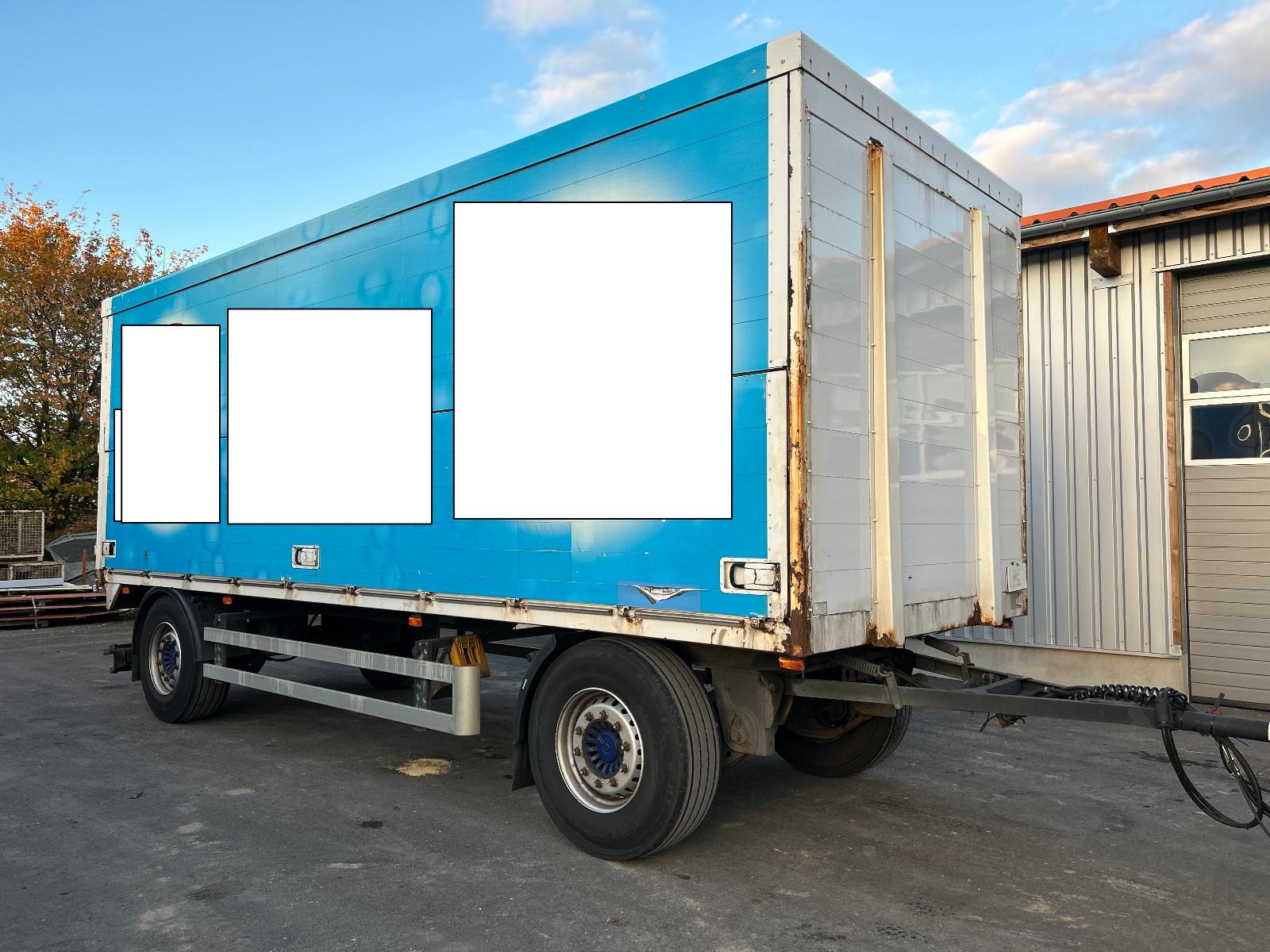 Andere LKW-Anhänger 18t Schwenkwand Getränke Koffer