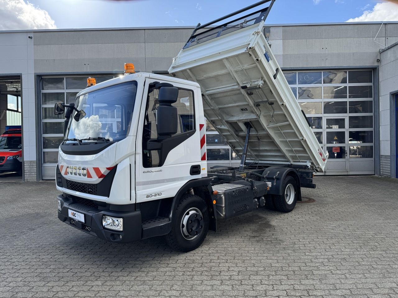 Fahrzeugabbildung Iveco ML80E21/3-SeitenkipperMeiller 2x AHK,Schwingsitz
