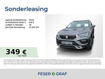 Seat Leasingangebot: Seat Ateca 2.0 TDI Road Edition DSG 360° AHK Navi