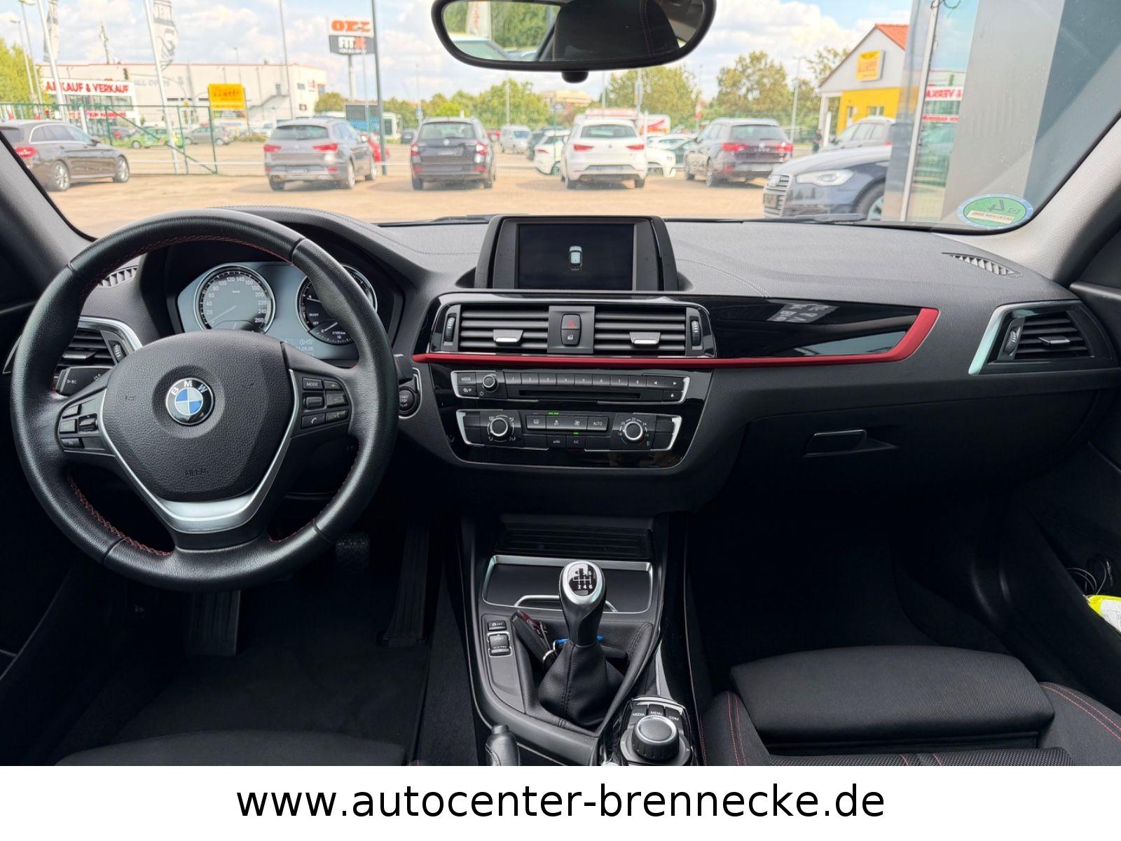 BMW 118i Sport Line*Schiebedach*LED*PDC*8-fach ber*