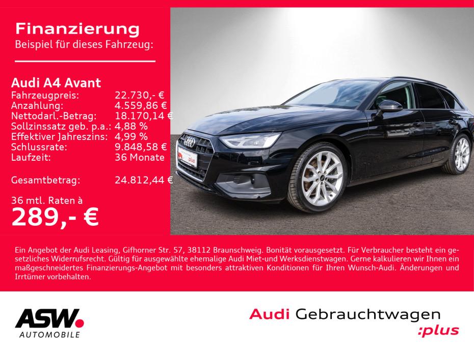 Audi A4 Avant 2.0TDI Stronic NAVI LED RFK ACC SHZ