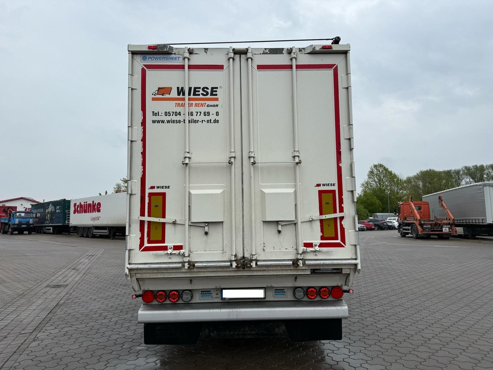 Fahrzeugabbildung Knapen K100 Schubboden 71 m³ Powersheet Lenkachse Agrar