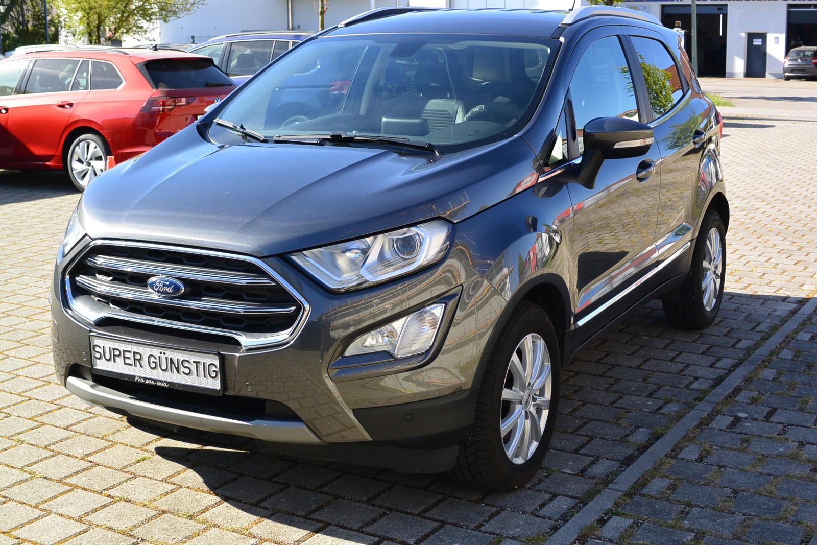 Ford EcoSport Titanium 53'km NAVI Sitzh.Klimaaut. Alu