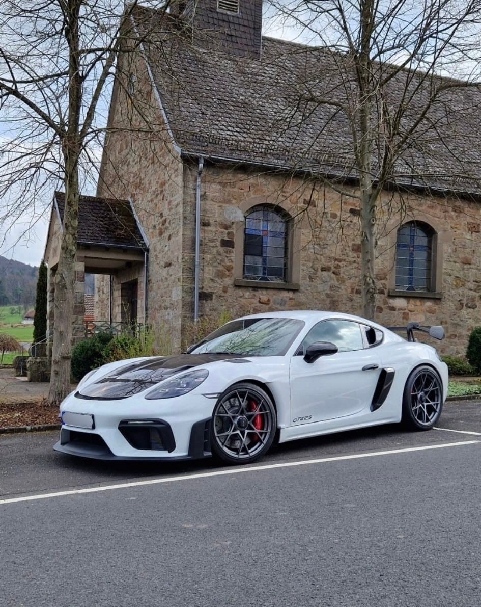 PORSCHE Cayman GT4 RS Weissach/Approved/Bose
