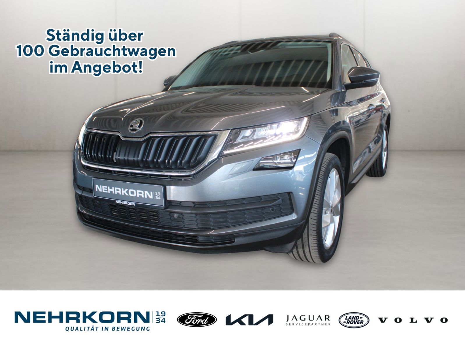 Fahrzeugabbildung SKODA Kodiaq DSG 4x4 SOLEIL LED AHK LEDER ACC STDHZ