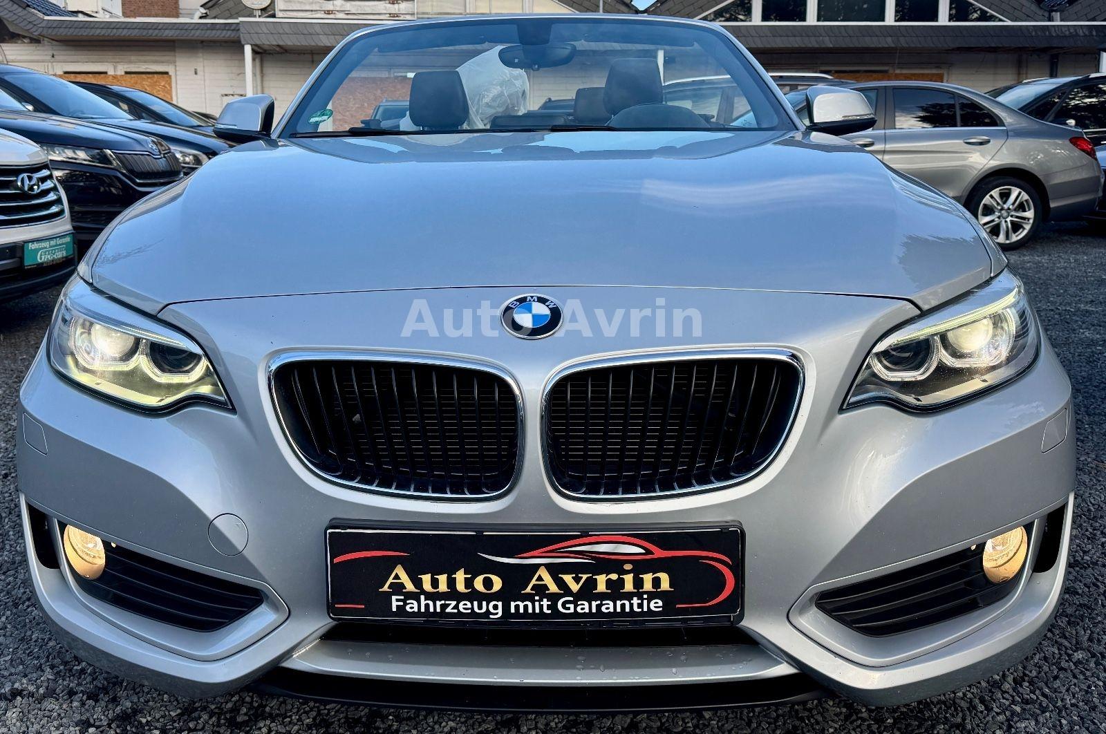 BMW 220 2 Cabrio 220i-XENON-LEDER-LED-NAVI-TEMPO