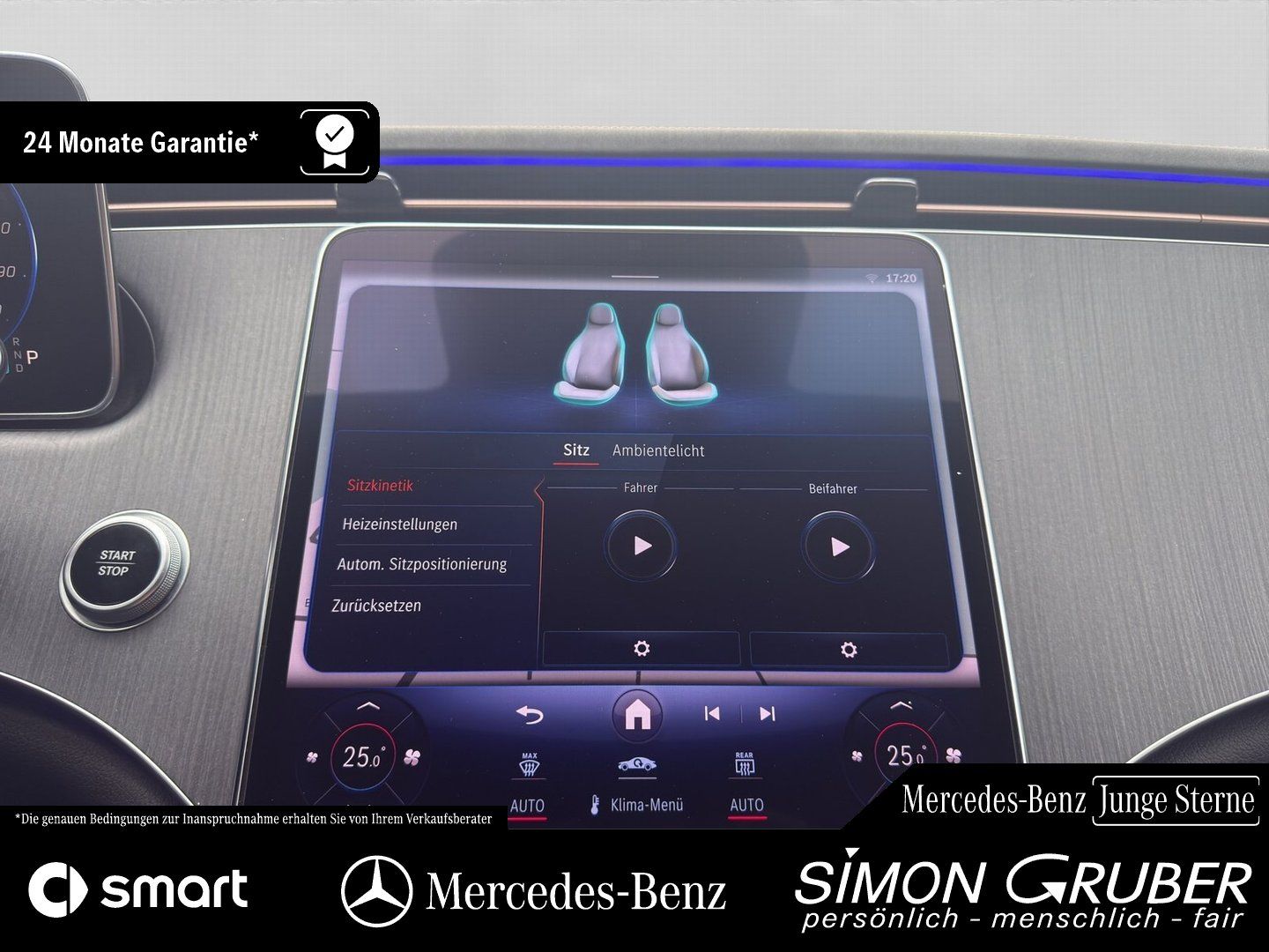 Fahrzeugabbildung Mercedes-Benz EQE 350 Edition AMG AHK WP Burm DigiL Mod 2024