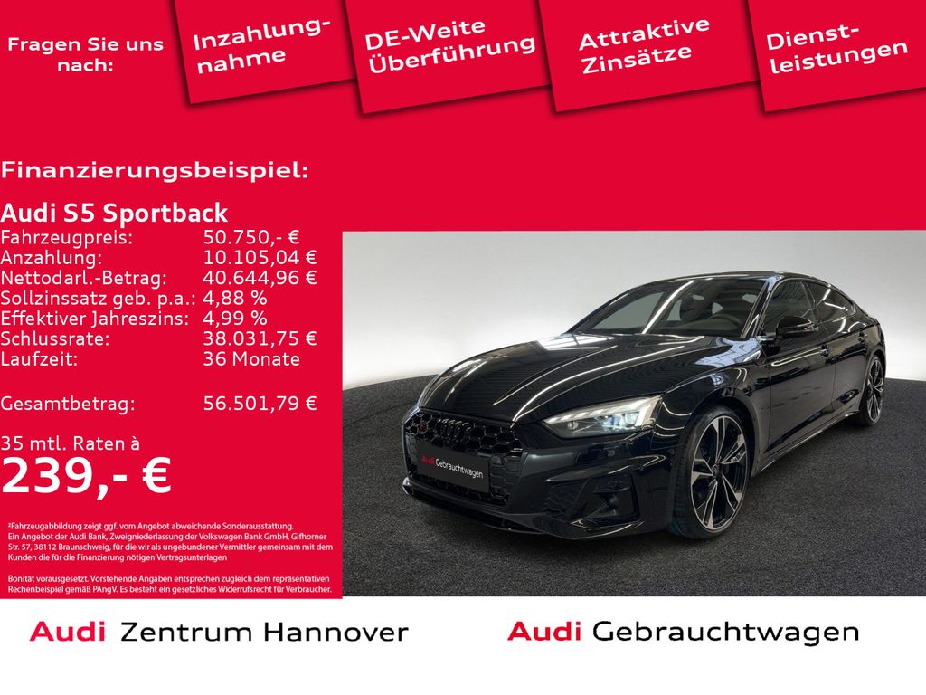 Audi S5 Sportback competition edition 55 TDI quattro