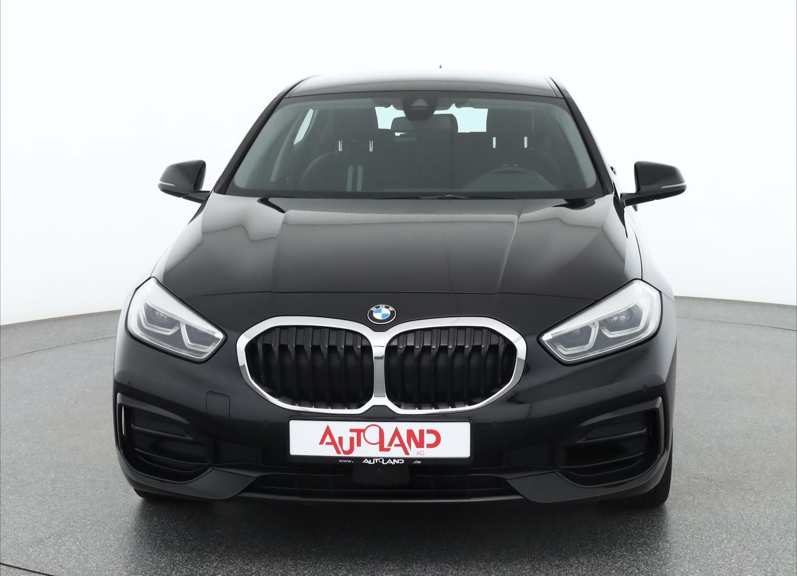 BMW 1 Series i Sportline LED Navi Teilleder AHK DAB PDC, миниатюра 8
