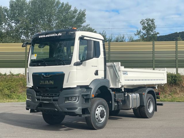 MAN TGS 18.400 TG3 4x4 Euro6e 3-Seiten-Kippe Euromix