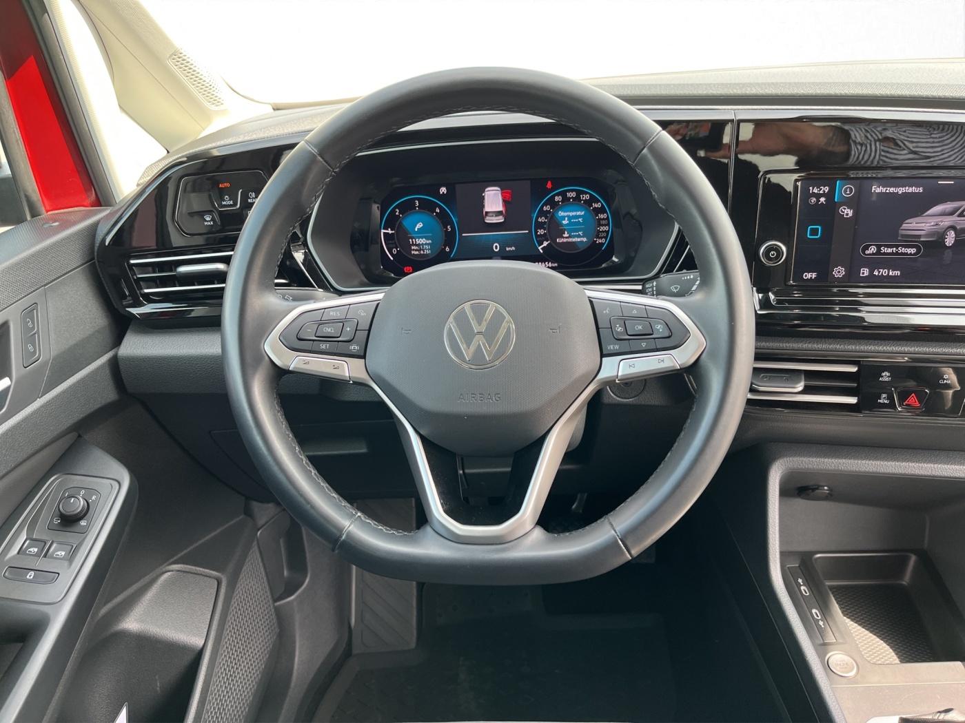 Volkswagen Caddy 2.0 TDI Style Klima LED DAB, миниатюра 10