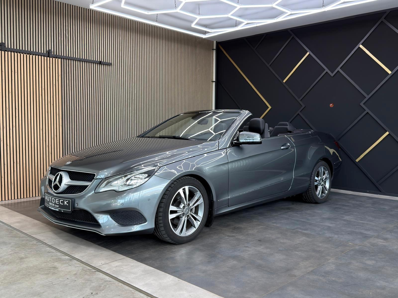 Mercedes-Benz E 220 Autom. Cabrio BlueTec AHK SHZ Tempomat PDC