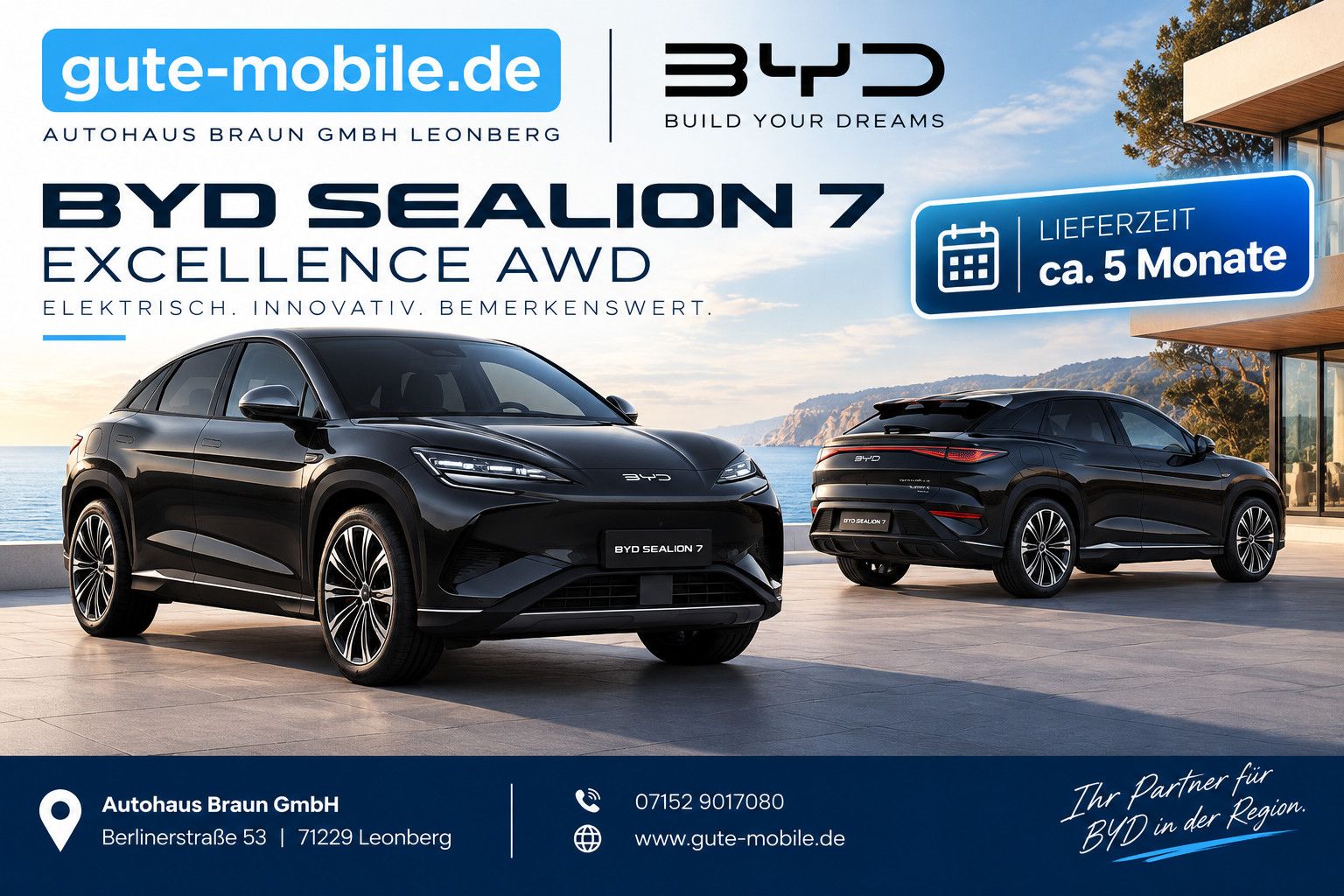BYD Sealion 7 Excellence | BESTELLFAHRZEUG
