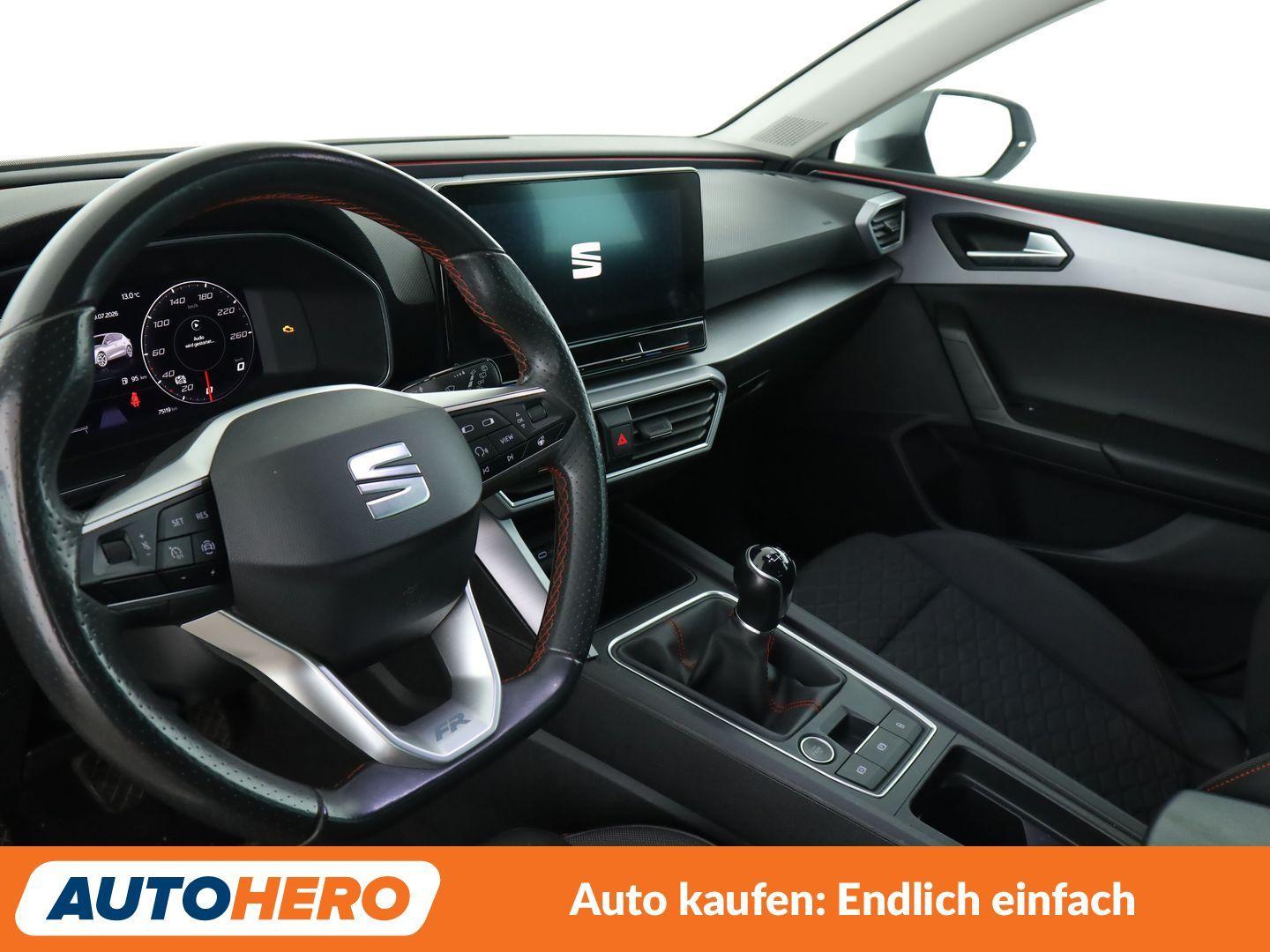 SEAT Leon 1.5 TSI ACT FR*NAVI*VC*PDC*TEMPO*, миниатюра 10