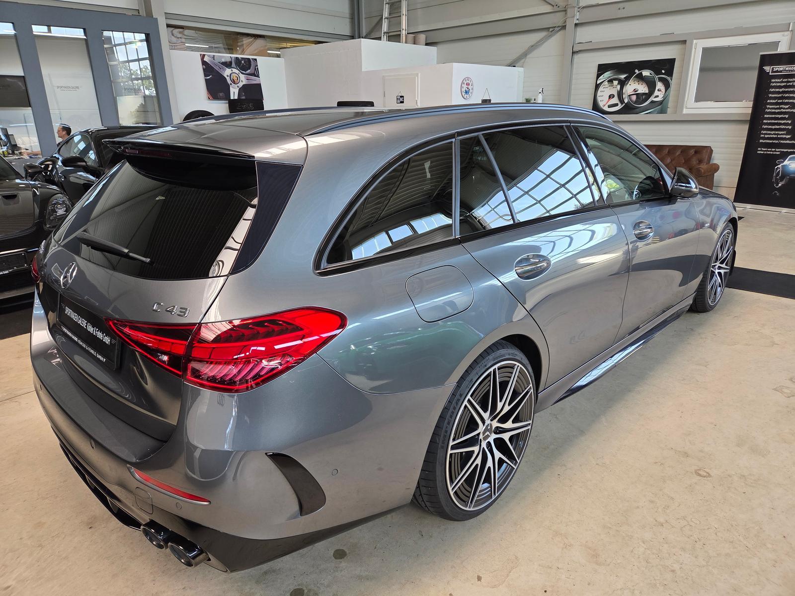 Mercedes-Benz C 43 T AMG 4Matic/Night-Paket/HUD/Panorama/*420€