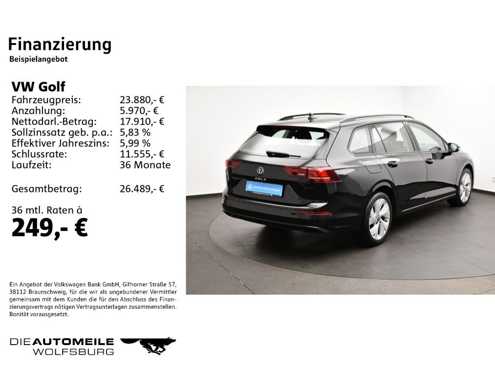 Volkswagen Golf 8 VIII Variant 2.0 TDI Goal Lenkradhzg Sitz foto 2