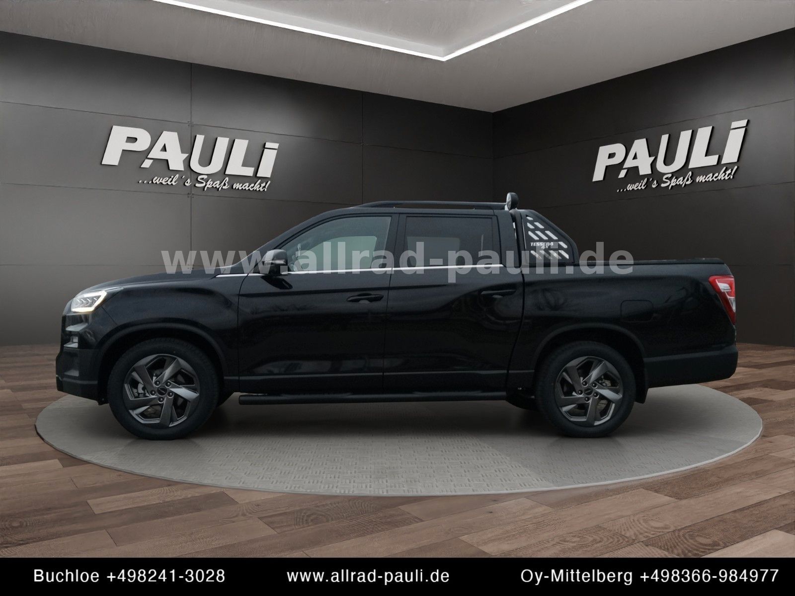 Kgm Musso Grand 2.2D Khan 4x4 | ROLLCOVER, TRITTBRE.