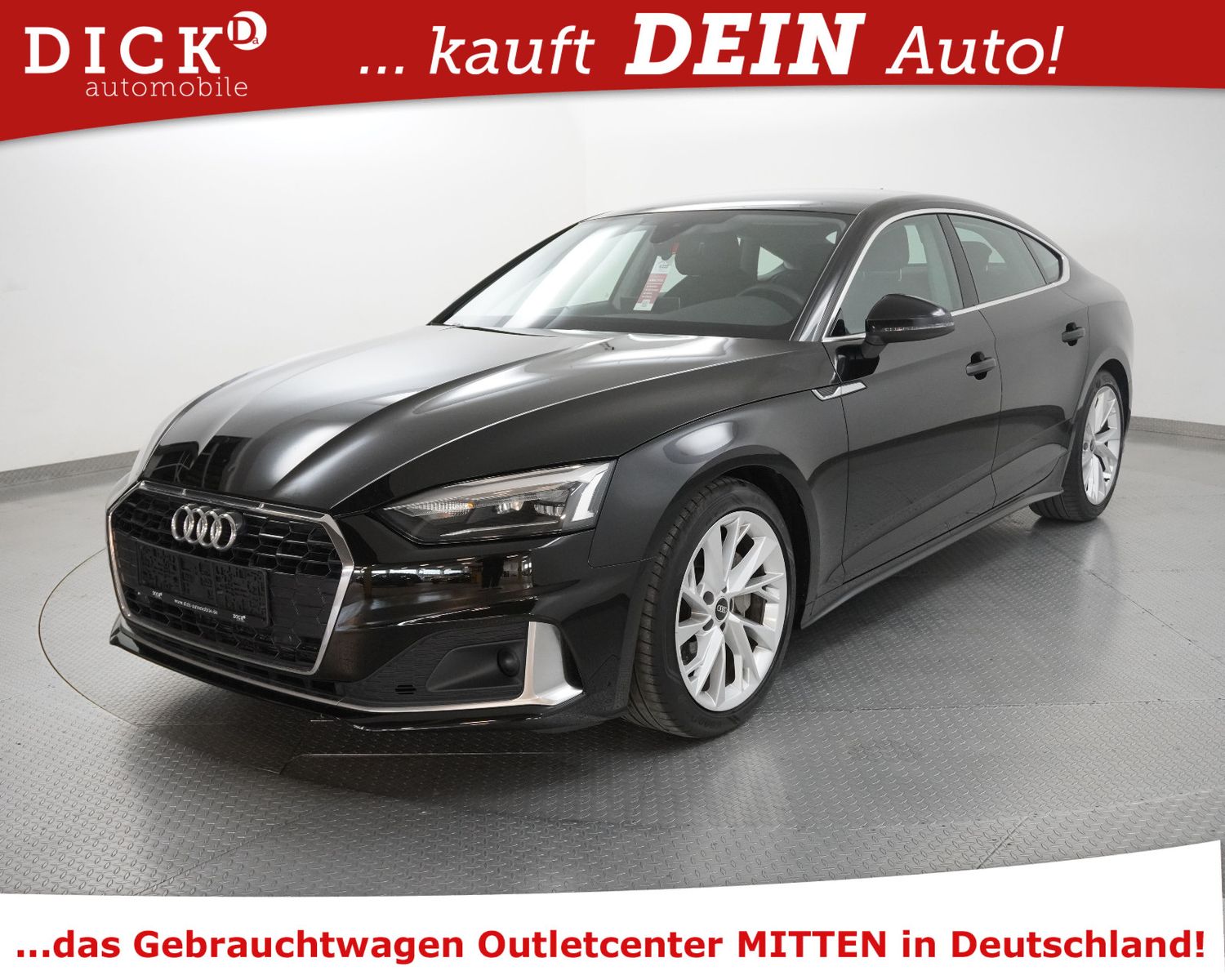 Fahrzeugabbildung Audi A5 SB 40d S-Tr. Advan Sport NAVI+LED+ACC+SHZ+18"