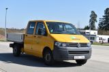 Volkswagen T5 Transporter Pritsche Doppelkabine*6Sitz*Klima - Volkswagen T5: Doppelkabine