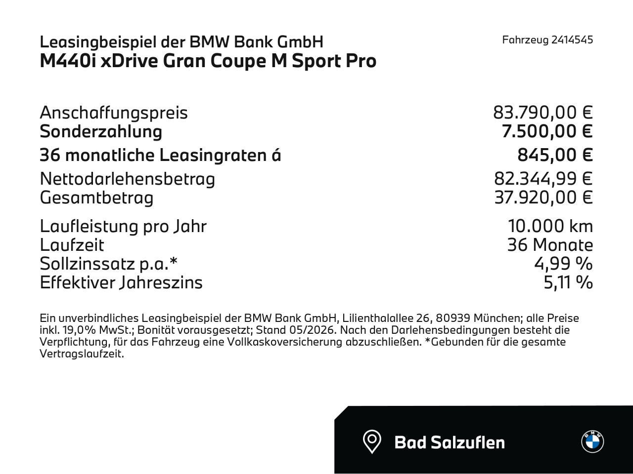 BMW M440 - Bild 2