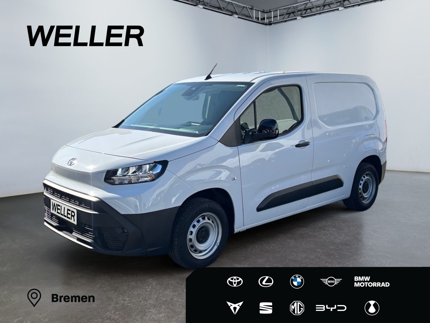 Toyota Proace City 1,5 l D, 102 PS 6MT 4 Türen, 3 Sitze